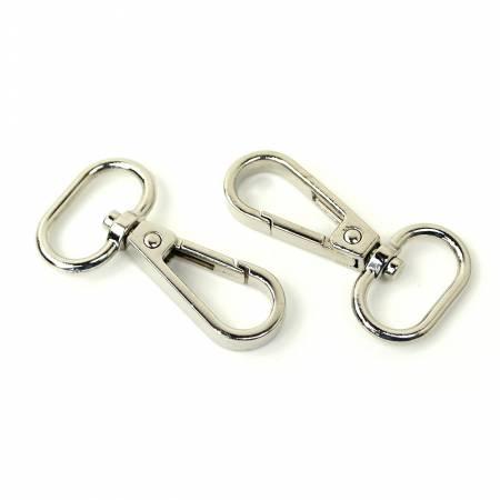 STS140S Two Swivel Hooks 3/4" Nickel
