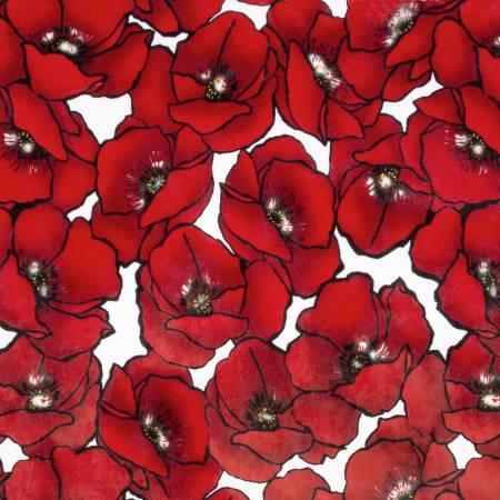 Scarlet Poppies Digital Cuddle