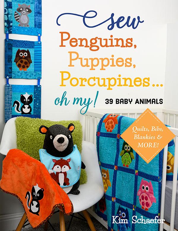 Sew Penguins, Puppies, Porcupine... oh my!