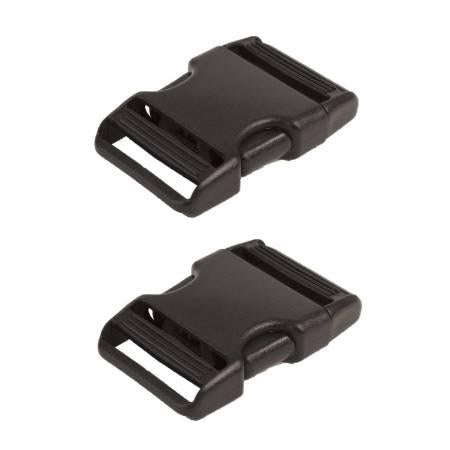 Side-Release Buckle 1in Black