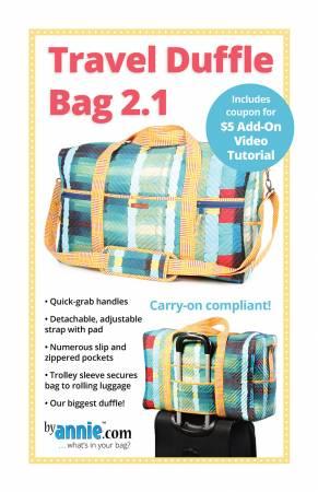 Travel Essentials 2.0 Bag Patterns By Annie -OzQuilts