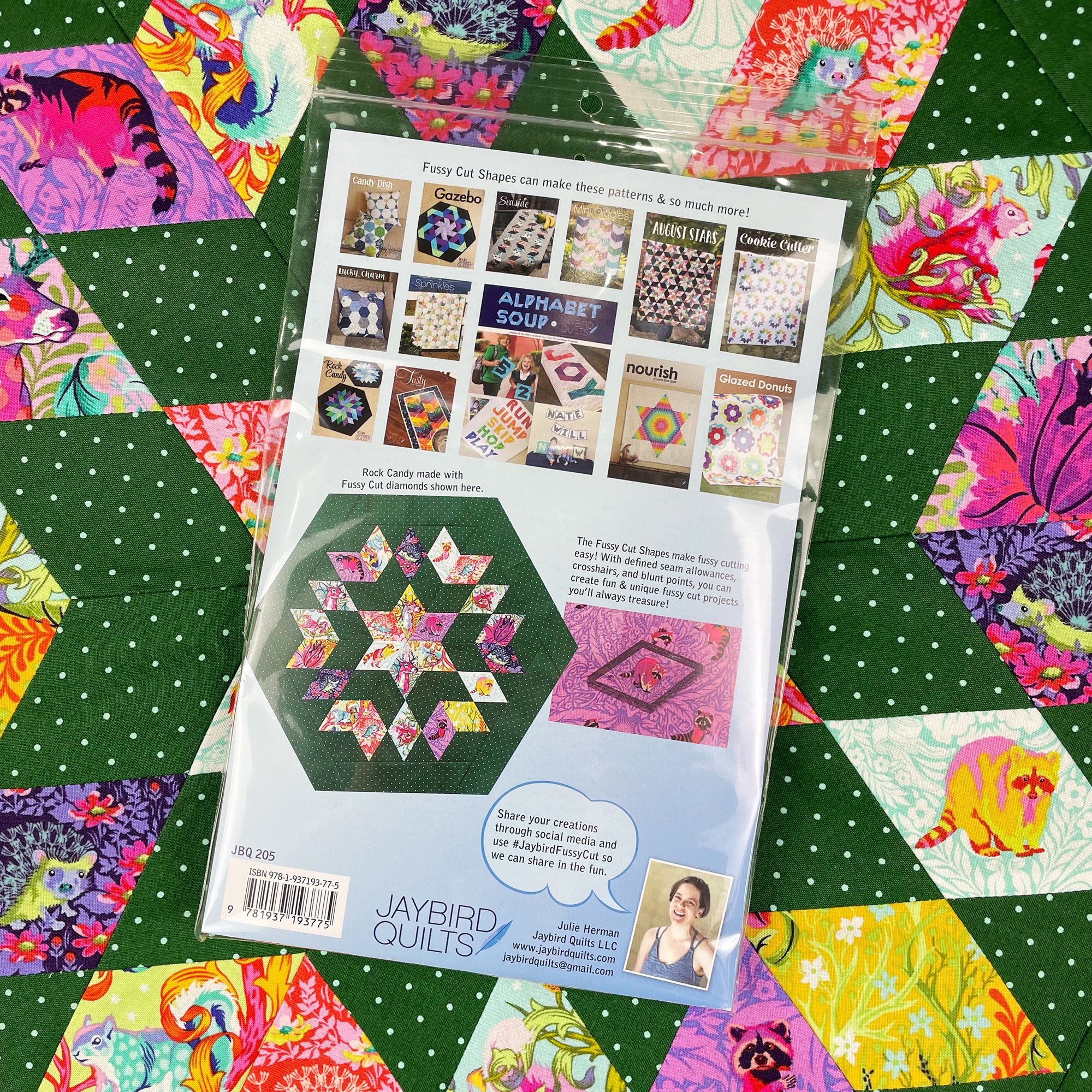 Jaybird Fussy Cut Shapes