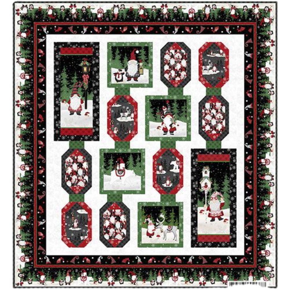 Snowy Gnomies Quilt Kit
