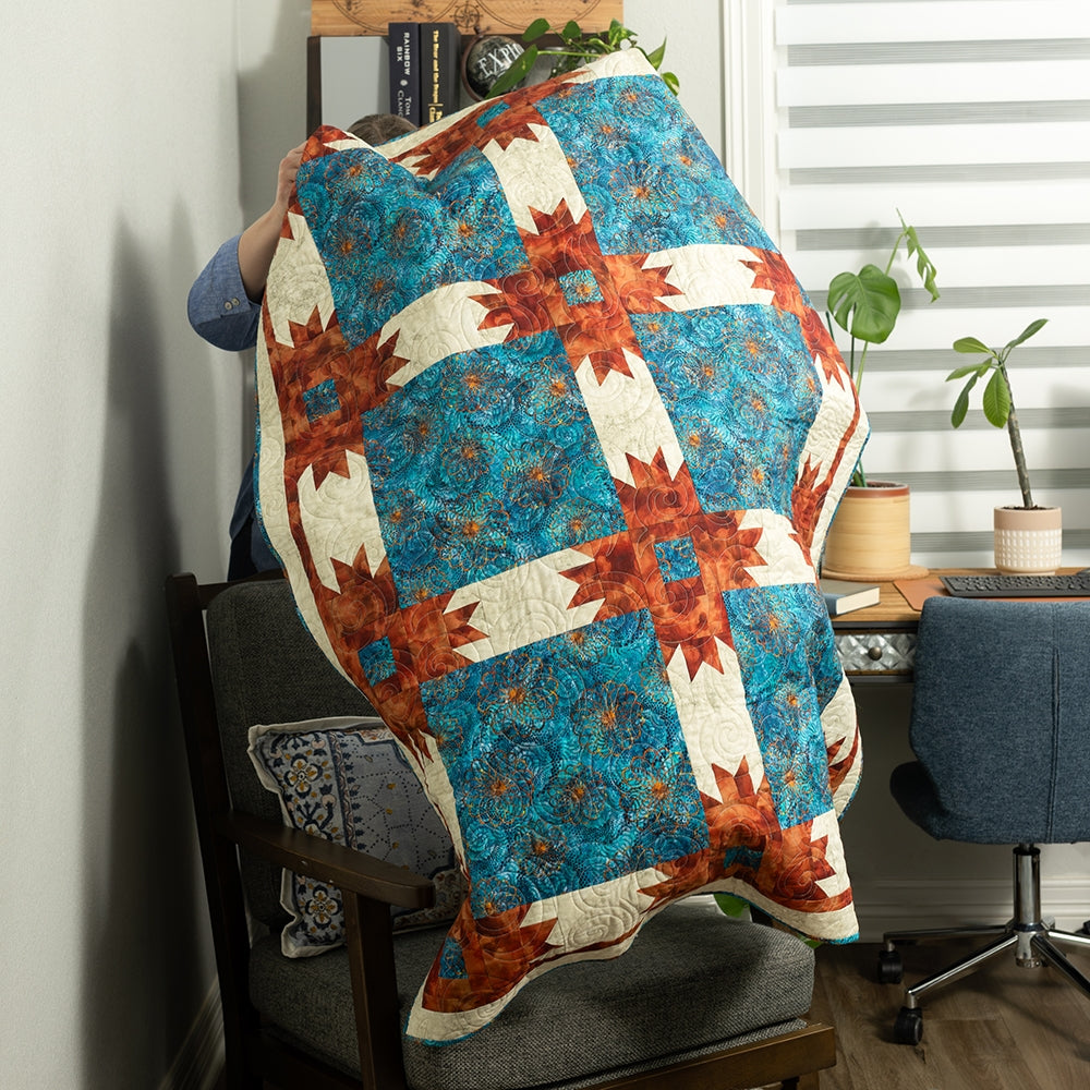 Big Block 3-Yard Quilts Book By Donna Robertson & Fran Morgan