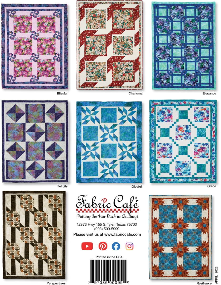 Big Block 3-Yard Quilts Book By Donna Robertson & Fran Morgan
