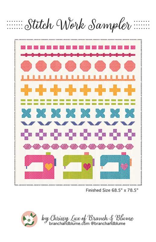 BNB 2601 Stitch Work Sampler Quilt