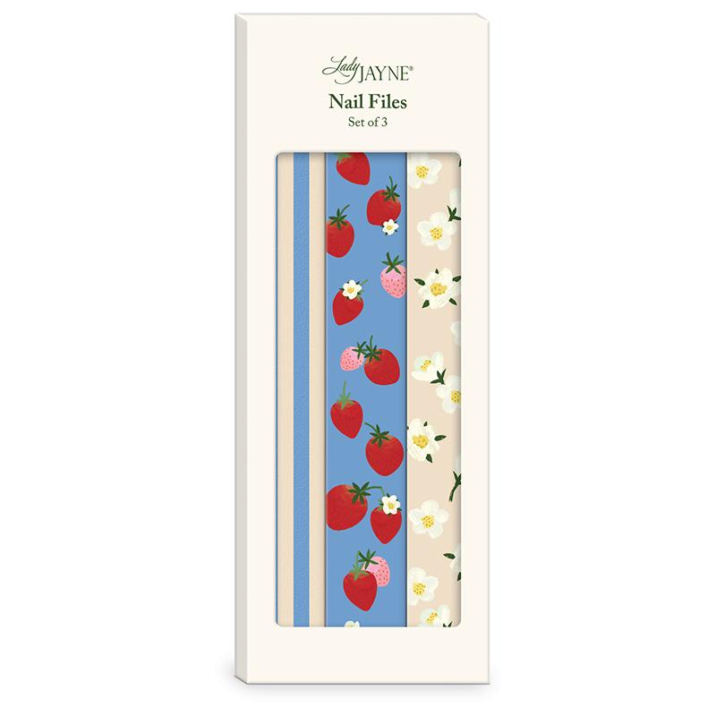 83527 F&F Nail Files Strawberries