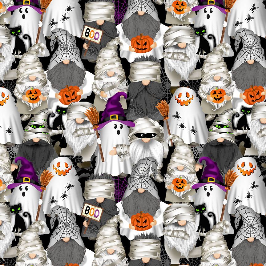 MUMMY GNOMES GAIL-CD3607-BLACK