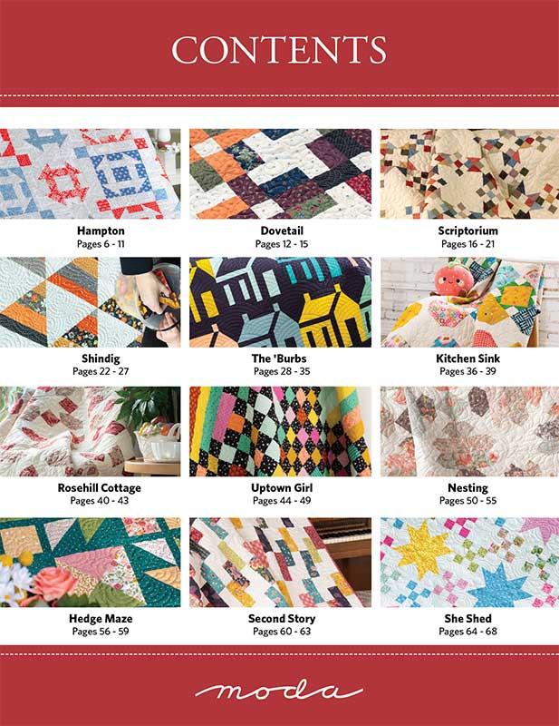 Home - Piece By Piece - 12 Fat Quarter Quilts for Your Home