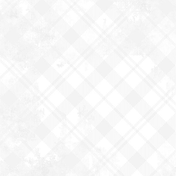 Solid light gray diagonal plaid