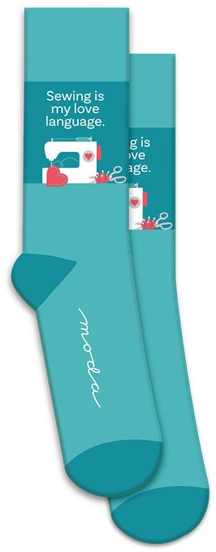 SOCKS 79 Sewing is My Love Language Socks