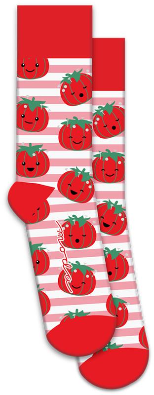 SOCKS 80 Happy Pincushion Tomatoes Socks