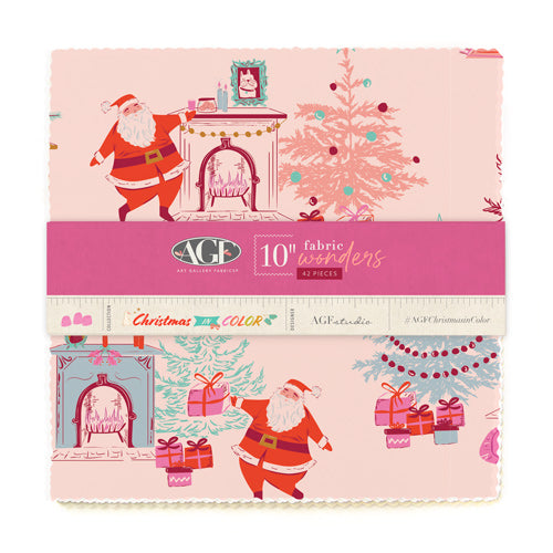 10W-CMC - Christmas in Color 10" Fabric Wonders