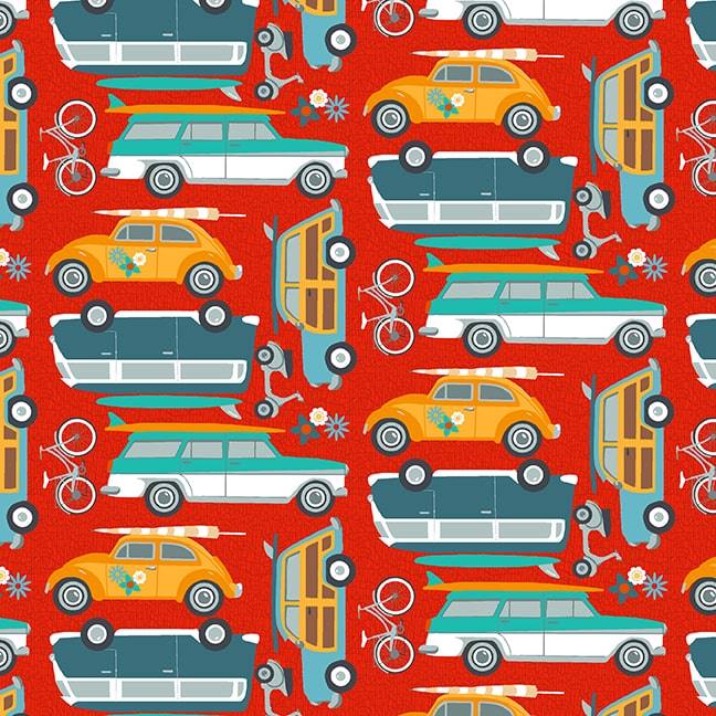 1163-88 Red || Surf's Up