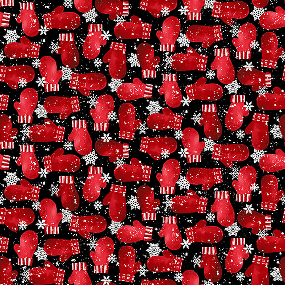1287-98 Black/Red || Snow Crew