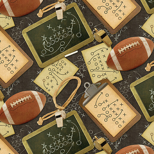 Touchdown | Grid Iron Charcoal/Multi | 16836-11