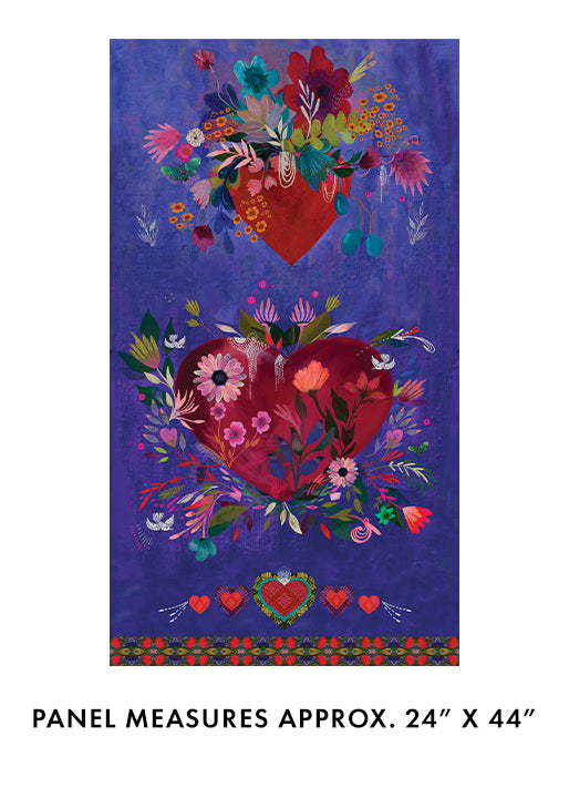 Rise Up | Rise Up Panel Plum/Multi | 16843-66
