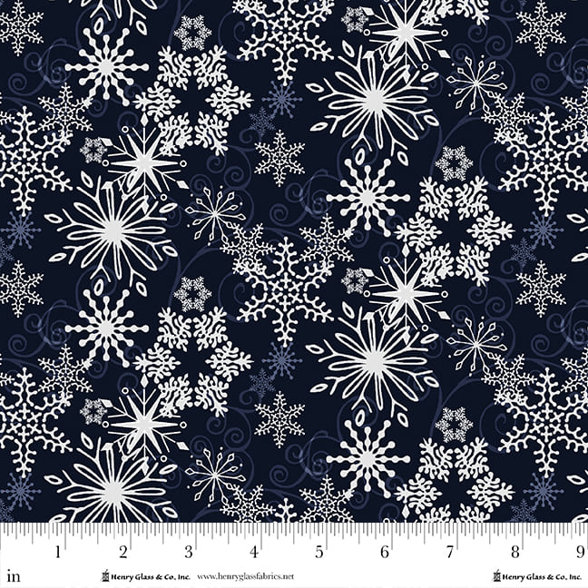 2089-77 Navy || Joyful Snowmen