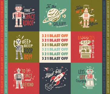 20956 11 321 Blast Off Panel       Multi