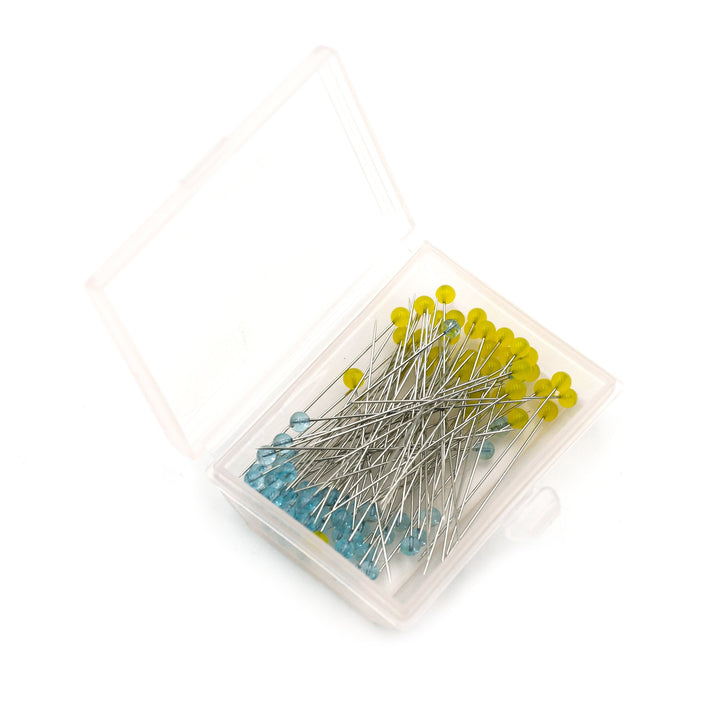 Patchwork Glasshead Pin Size 30 - 1 1/2in 100ct