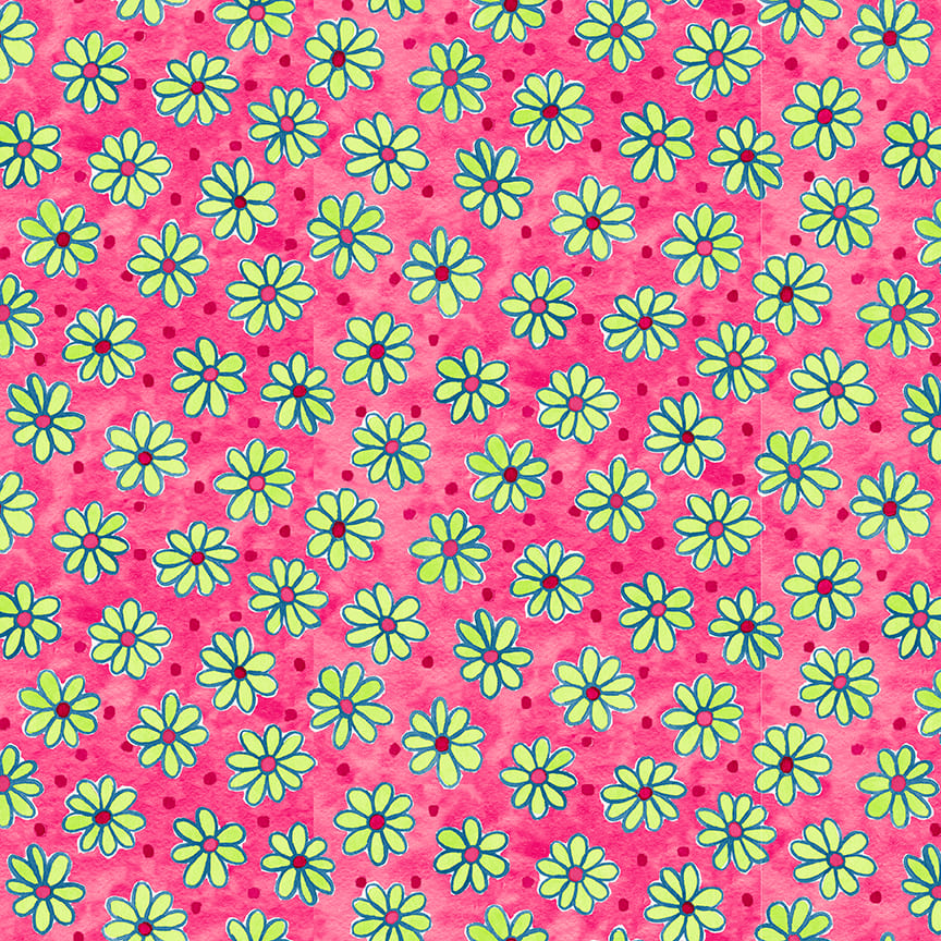 2873-22 Pink || Whimsy Daisical II