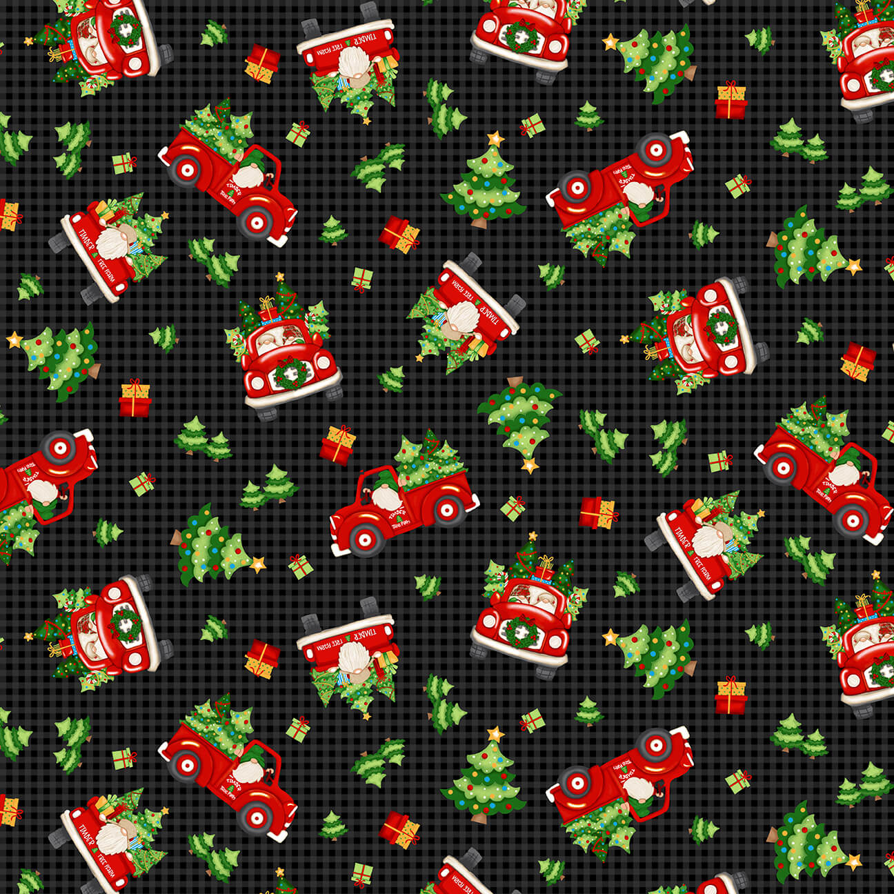 303-99 Black || Timber Gnomies Tree Farm