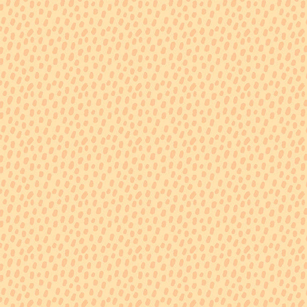 A light beige background with a subtle, scattered pattern of small, irregular dots in a slightly darker shade.