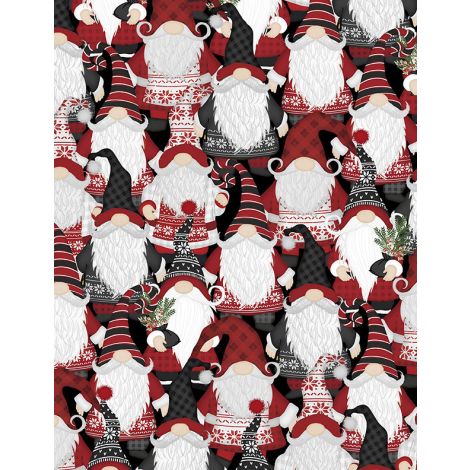 Packed Gnomes Black | Snowy Gnomies | 3074-49371-913