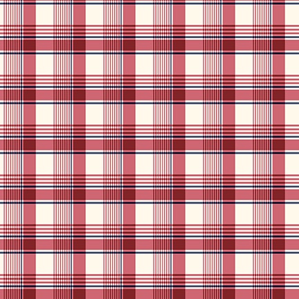 3181-48 Cream/Red || Friday Harbor