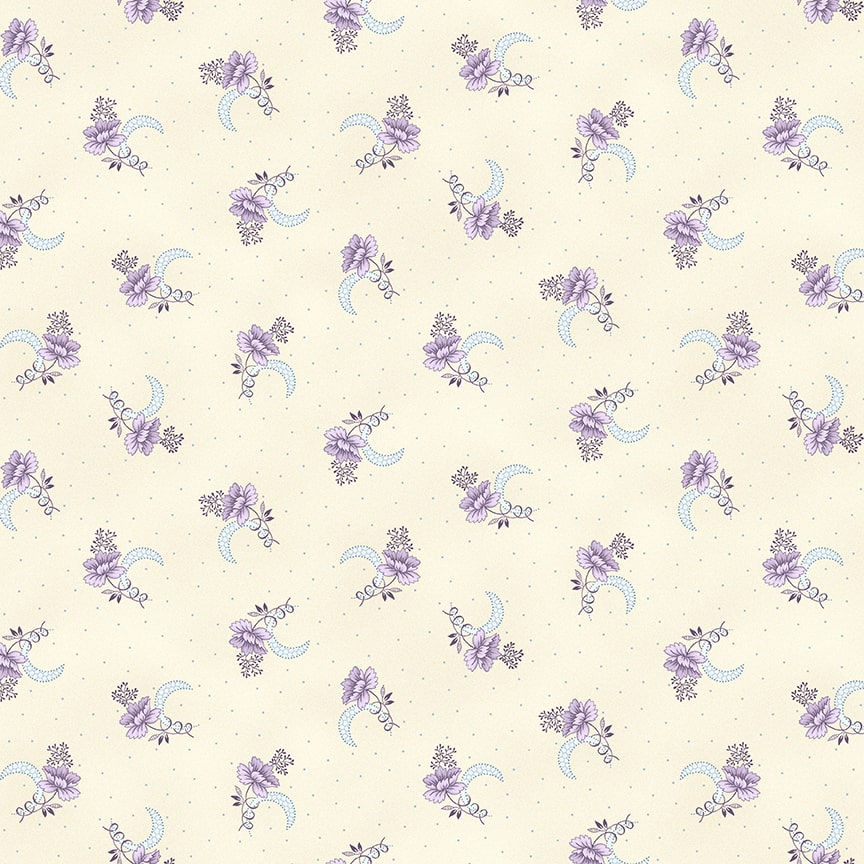 F3194-44 Cream || Twilight Garden