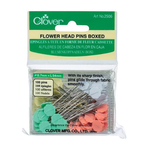 2506-Flower Head Pins Boxed