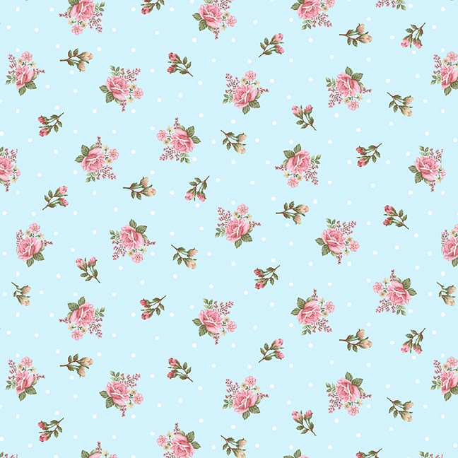 3412-17 Lt Blue || My Victorian Garden