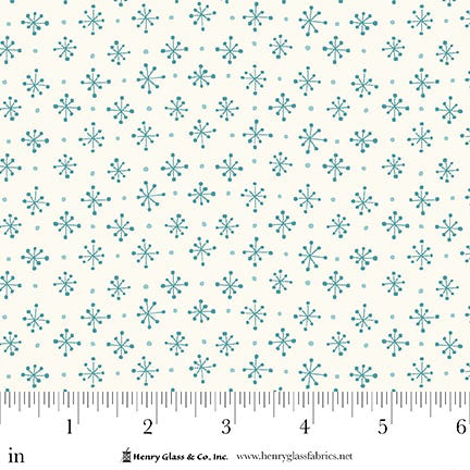 3454-47 Cream/Blue || Scandinavian Holiday