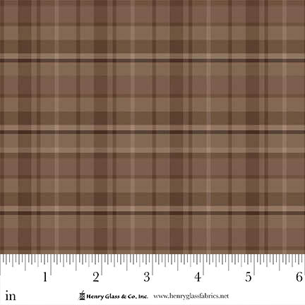3471Y-38 Brown || Thistle & Rye Plaid