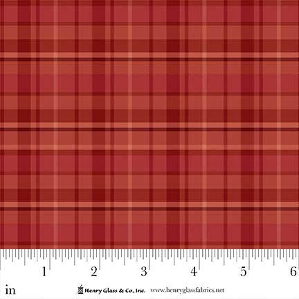3471Y-88 Red || Thistle & Rye Plaid