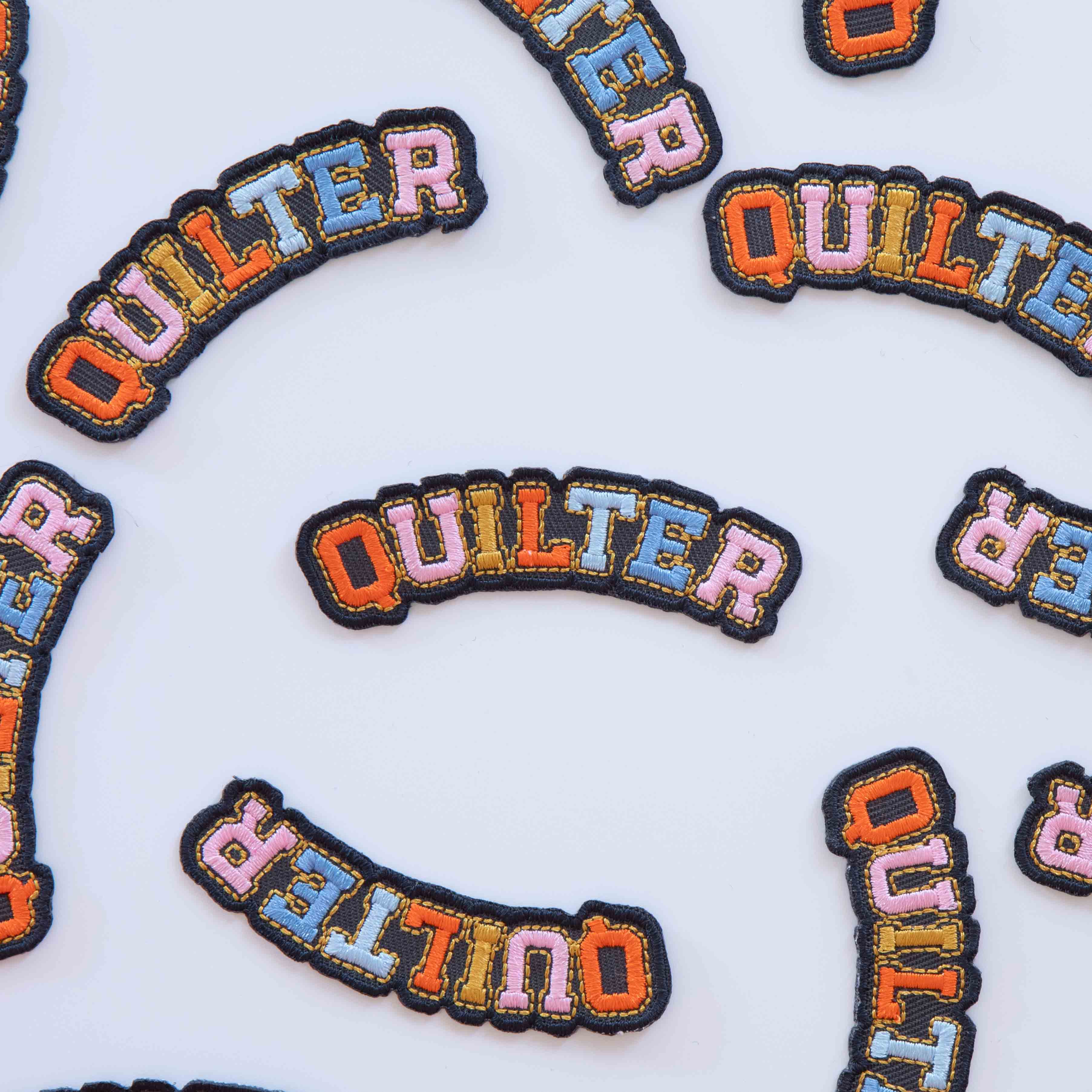 Quilter Iron-On Patch