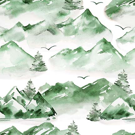 4038-60 Green || Nature's Glory || Mountains-Green