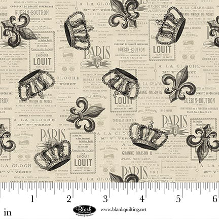 4109-30 Parchment || Paris Nights