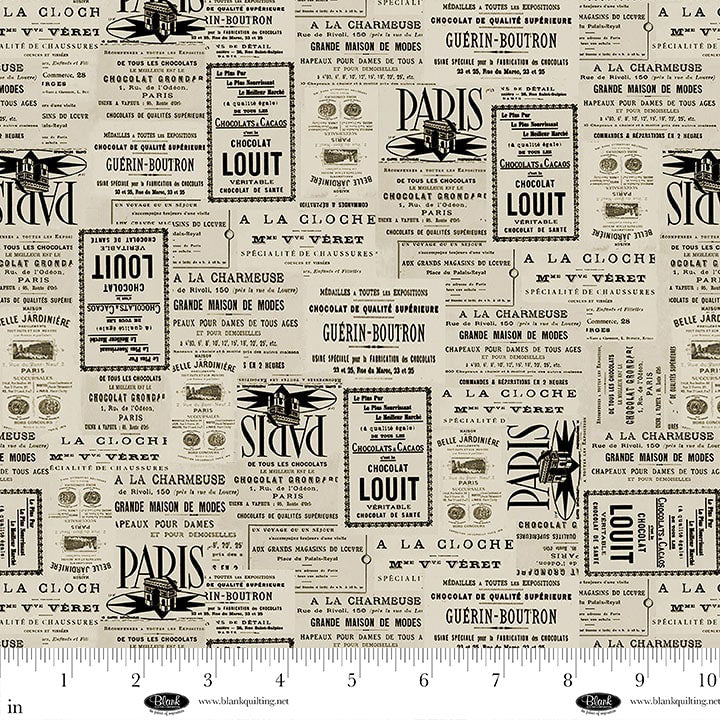 4114-30 Parchment || Paris Nights