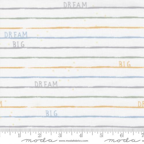 25126 11 D Is For Dream      White Multi