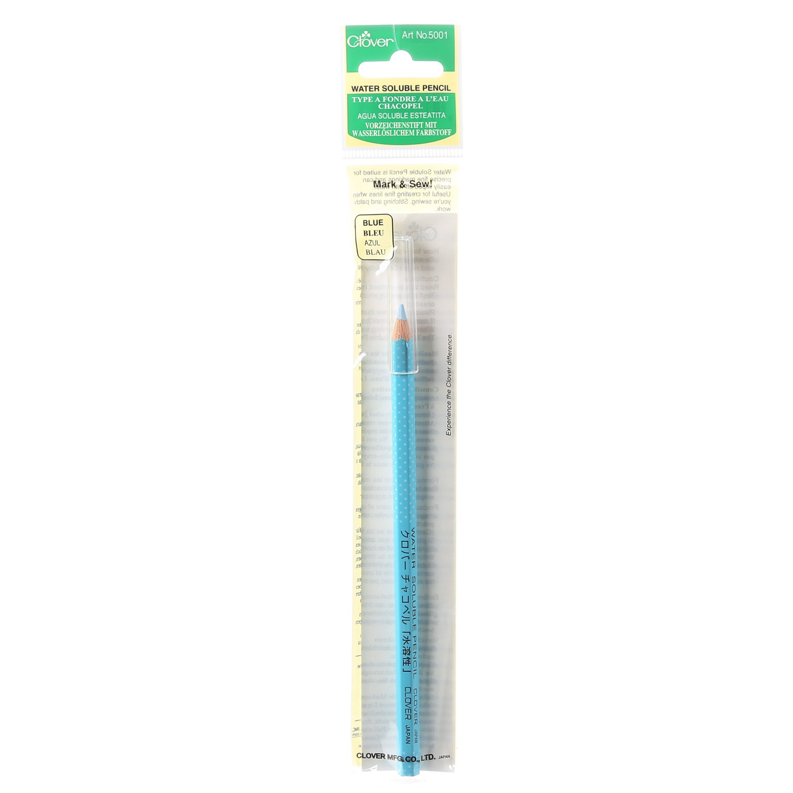 Water Soluble Marking Pencil Blue