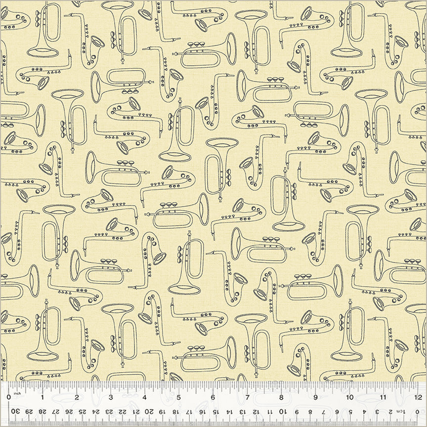 54430-4 Feeling Jazzy String Duet Ivory/Black
