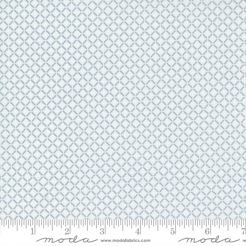 55265 24 Nantucket Summer     Cream Blue