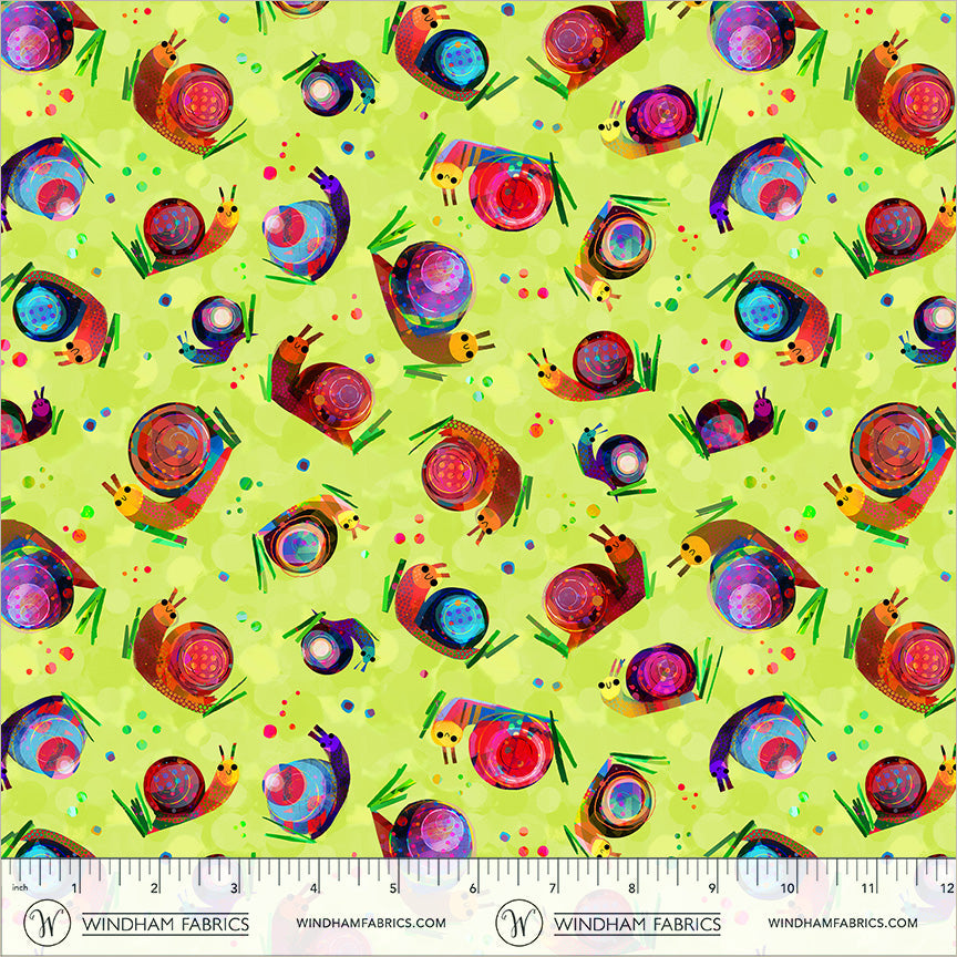 Animal Kingdom || 55466D-11 Chartreuse || Garden Snails