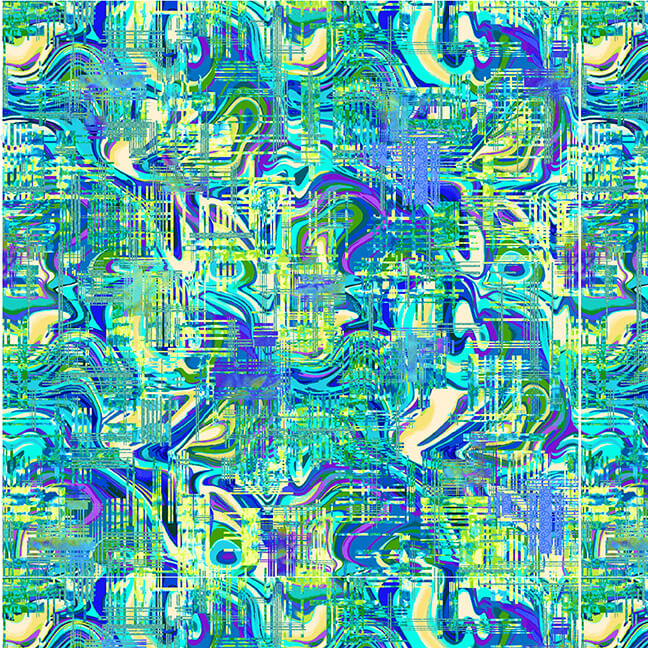 6235-76 Sea Blue || Geofetti II