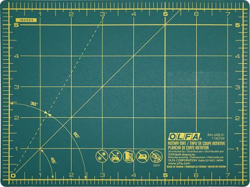 RM-6x8 6"x 8" Rotary Mat 1160766 Olfa