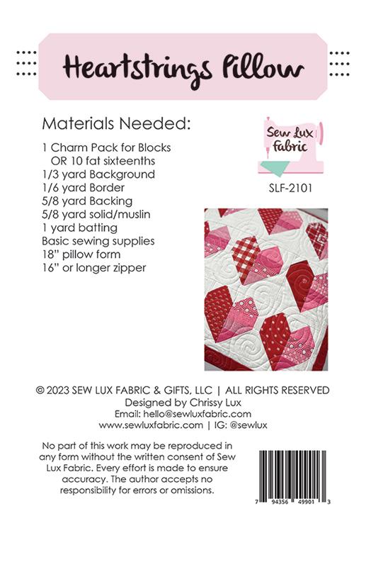 SLF 2101 Heartstrings Pillow