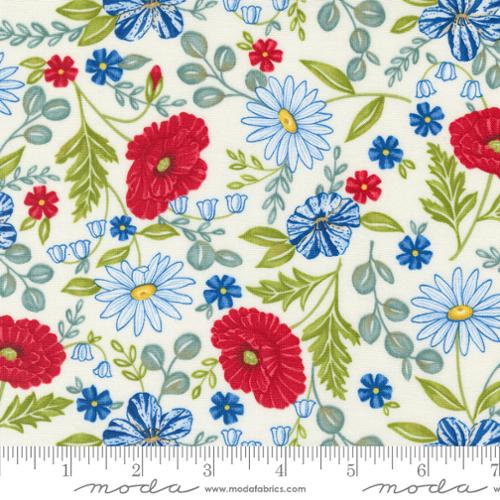 56110 11 Red White Bloom Daisy White