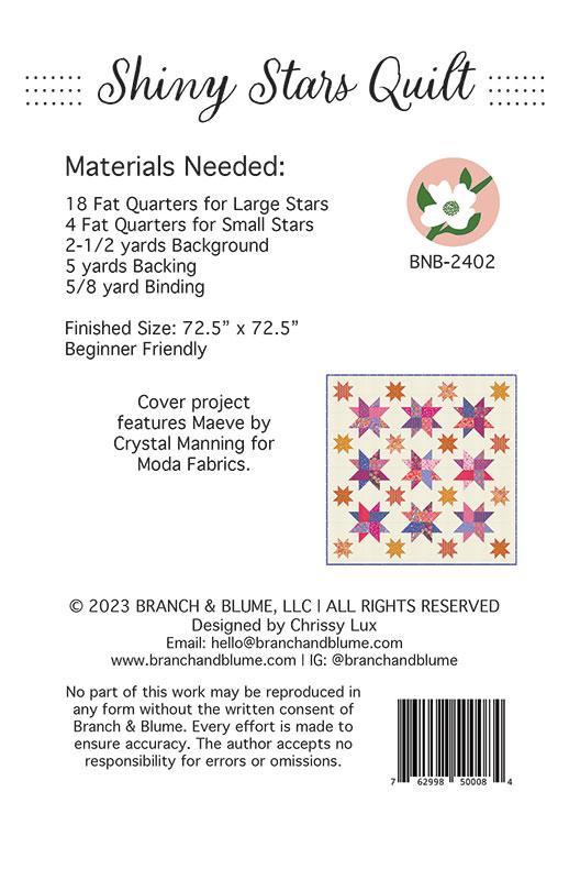 BNB 2402 Shiny Stars Quilt