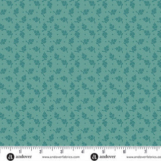 A-10013-T || Moody Hues || Little Flower Sea Green